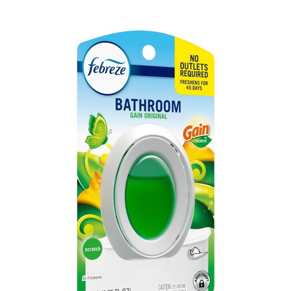 Febreze Bathroom Freshener Gain Scent - Green - Picture 4 of 4